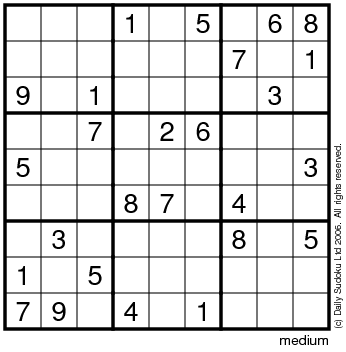 daily sudoku